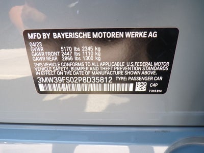 2023 BMW 3 Series 330e xDrive