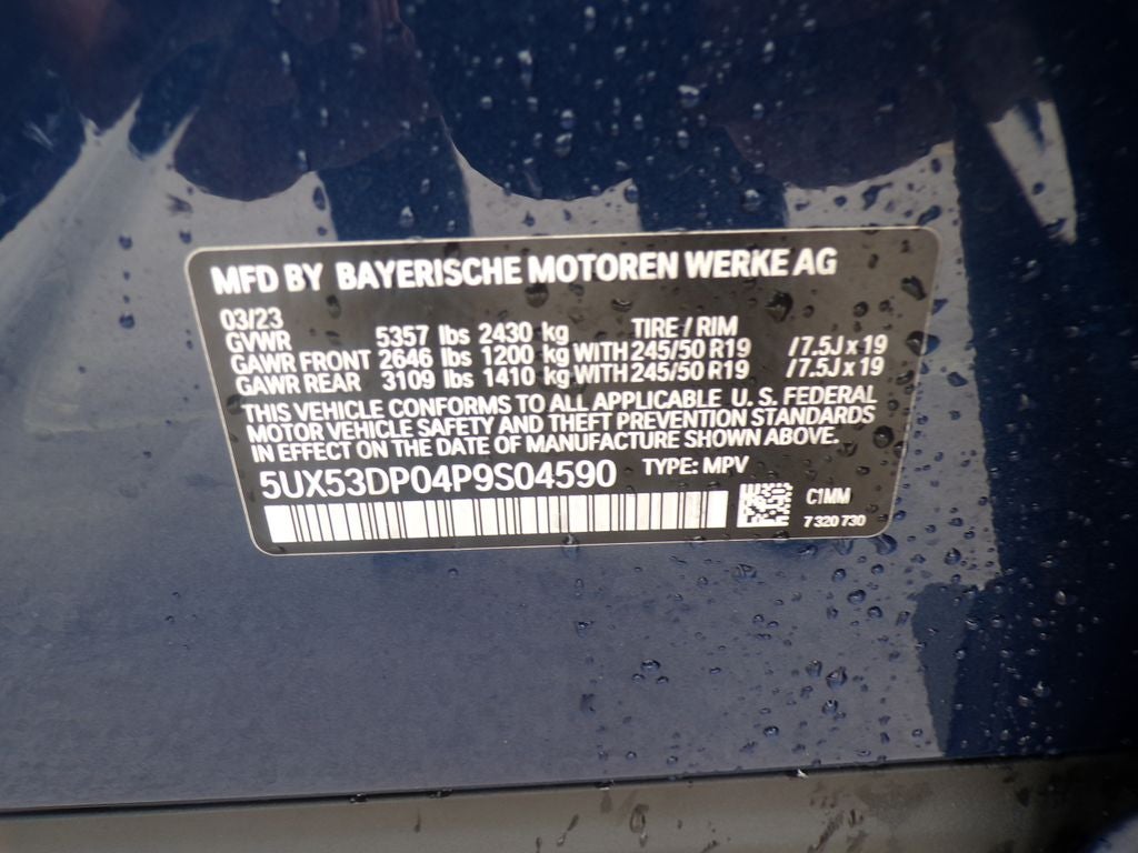 2023 BMW X3 xDrive30i
