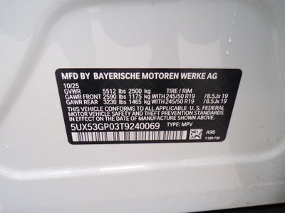 2026 BMW X3 30 xDrive