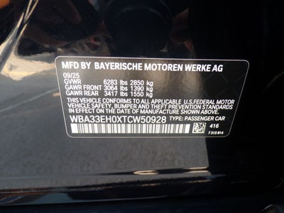 2026 BMW 7 Series 740i xDrive