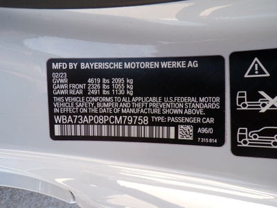 2023 BMW 4 Series 430i xDrive
