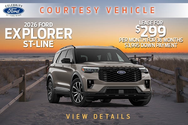COURTESY VEHICLE 2026 FORD EXPLORER ST-LINE