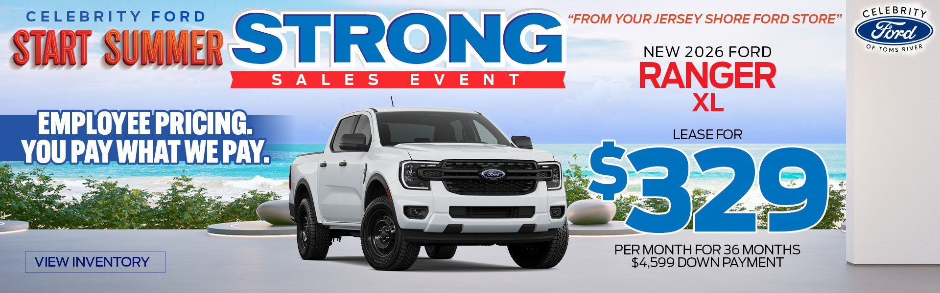 Ranger $329/mo