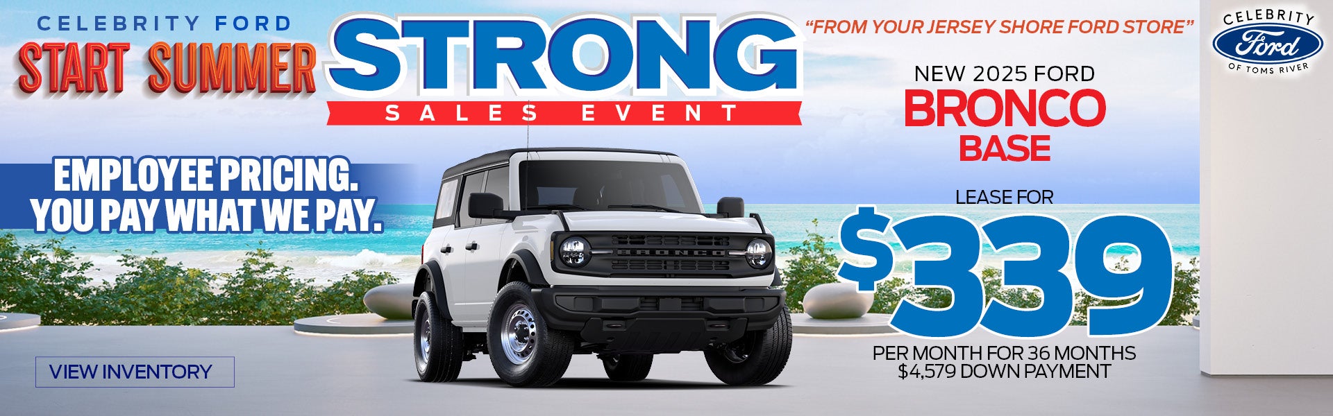 Bronco $339/mo
