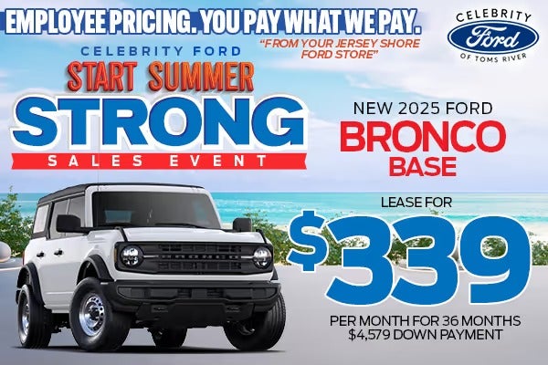 Bronco $339/mo
