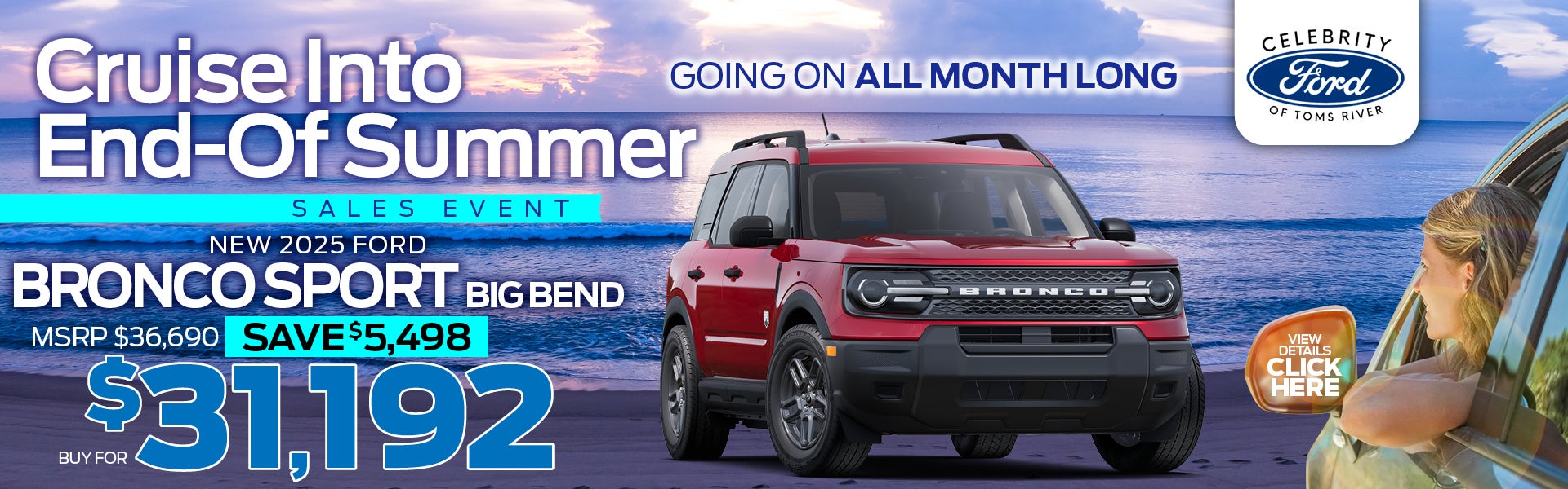 Bronco Sport sale 