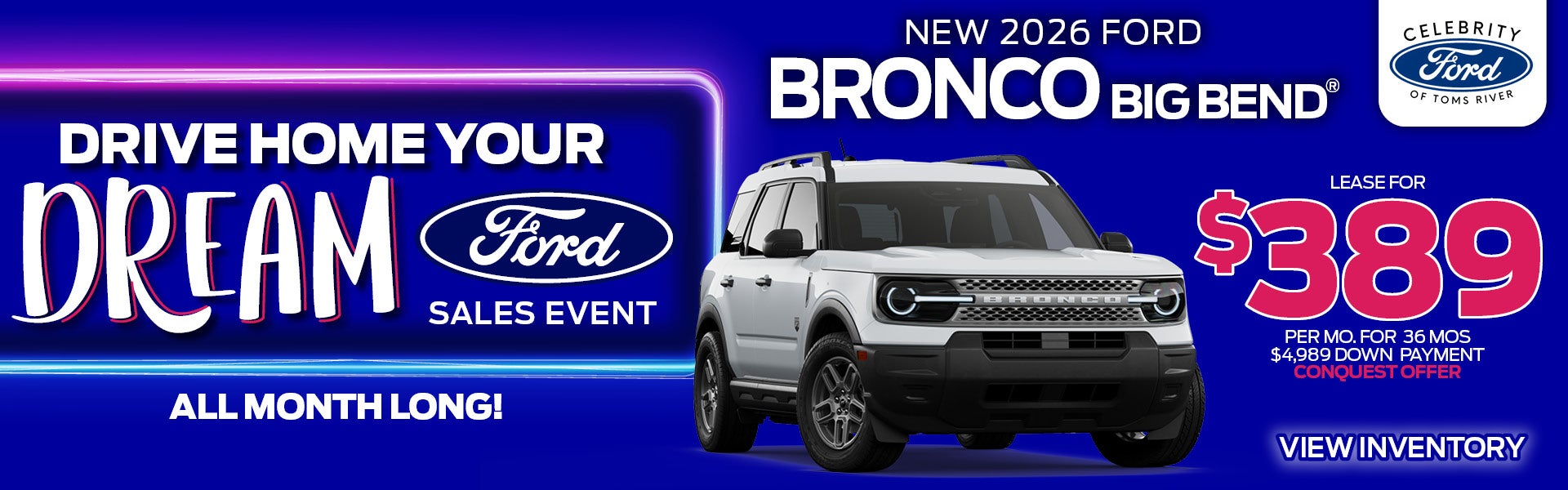 Bronco 389/mo
